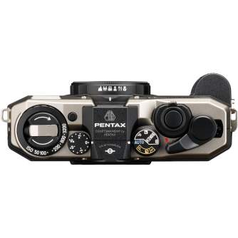 Film Cameras - Pentax 17 film camera 35mm half frame w. 25mm F3.5 Dark Silver - quick order from manufacturer