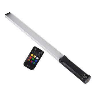 LED Gaismas nūjas - Colorful Photo LED Stick PULUZ with Remote Control (PU460B) - купить сегодня в магазине и с доставкой