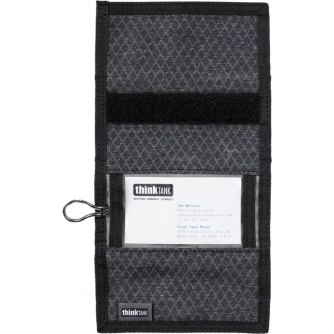 Atmiņas kartes - THINK TANK SECURE POCKET ROCKET (WALLET WITH STRAP: HOLDS 9 SD/CFEXPRESS/MICRO) SLATE BLACK 740225 - ātri pasūtīt no ražotāja