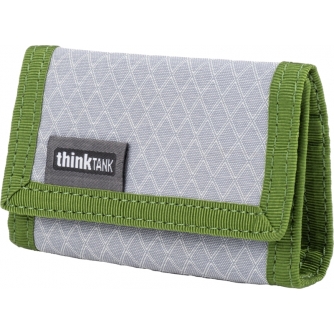 Atmiņas kartes - THINK TANK SECURE POCKET ROCKET MINI (WALLET WITH STRAP HOLDS 4 CF/CFEXPRESS OR 6 SD/MICROSD) GREEN 740226 - ātri pasūtīt no ražotāja