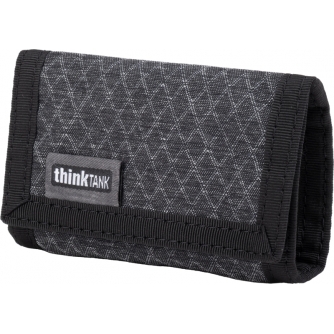 Memory Cards - THINK TANK SECURE POCKET ROCKET MINI (WALLET WITH STRAP HOLDS 4 CF/CFE OR 6 SD/MICROSD) SLATE BLACK 740227 - quick order from manufacturer