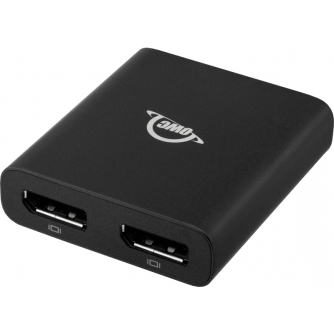 Kabeļi - OWC ADAPTER - THUNDERBOLT 3 TO HIGH PERFORMANCE DUAL DISPLAY PORT 4K/5K/8K ADAPTER OWCTB3ADP2DPT - ātri pasūtīt no ražotāja