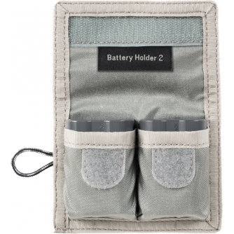 New products - THINK TANK BATTERY HOLDER 2 (WALLET 2 STANDARD DSLR OR MIRRORLESS BATTERIES) GREY 740230 - quick order from manufacturer