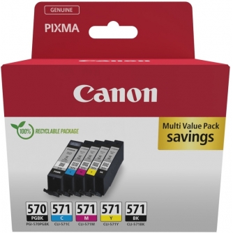 Printers and accessories - Canon ink cartridge PGI-570/CLI-571 Multipack 0372C006 - quick order from manufacturer