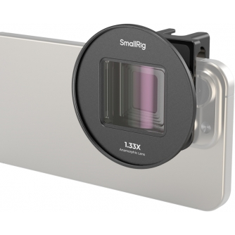 Viedtālruņiem - SMALLRIG 4590 ANAMORPHIC LENS 1.33X FOR MOBILE PHONE (T-MOUNT) 4590 - ātri pasūtīt no ražotāja