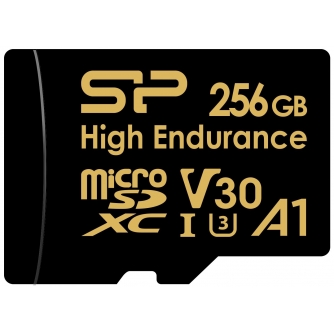 SiliconPowermemorycardmicroSDXC256GBHighEndurance adapterSP256GBSTXDV3V1HSP