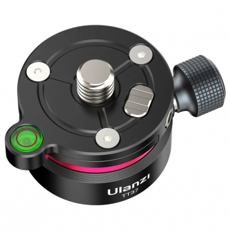 Statīvu aksesuāri - Ulanzi TT37 Mini Leveling Base For Tripod Head T065GBB1 - ātri pasūtīt no ražotāja