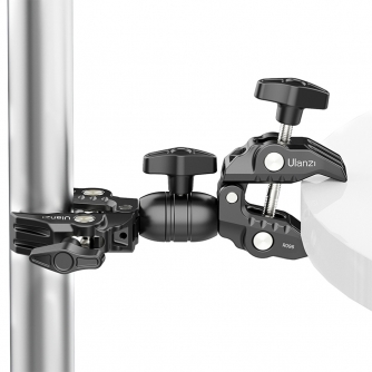 Statīvu aksesuāri - Ulanzi R096 Dual Head Rod Clamp 2870 - ātri pasūtīt no ražotāja