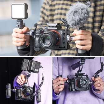 Ietvars kameram CAGE - Ulanzi Camera Cage for Sony A7M4/A7M3/A7R3 2896 - ātri pasūtīt no ražotāja