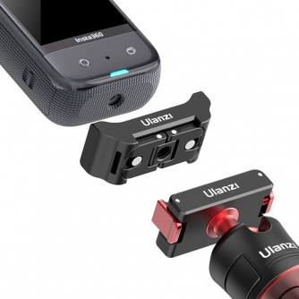 Statīvu aksesuāri - Ulanzi 3 In 1 Quick Release Adapter For Insta360 X2/X3 C041GBB1 - ātri pasūtīt no ražotāja