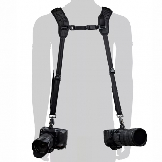 Ремни и держатели для камеры - BlackRapid Blackline II Double Camera Harness 361016 - быстрый заказ от производителя