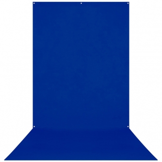 Backgrounds - Westcott Wrinkle Resistant Backdrop Royal Blue / Chroma Key Blue (5 x 12) 539S - quick order from manufacturer