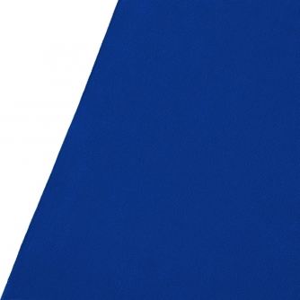 Backgrounds - Westcott Wrinkle Resistant Backdrop Royal Blue / Chroma Key Blue (5 x 12) 539S - quick order from manufacturer