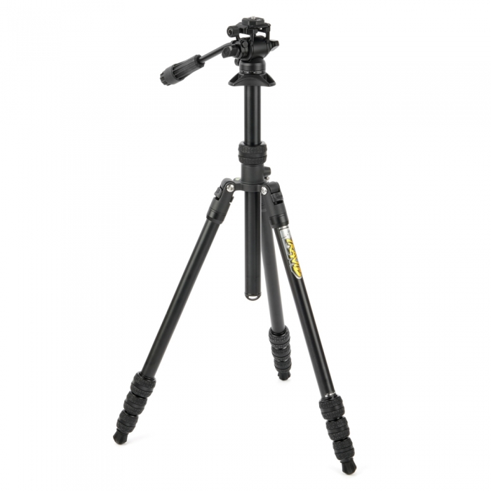 Video Tripods - 3 Legged Thing Punks Travis 2.0 & Airhed Trinity Zwart/Zwart TRAVISVIDEODARK2.0 - quick order from manufacturer