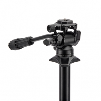 Video Tripods - 3 Legged Thing Punks Travis 2.0 & Airhed Trinity Zwart/Zwart TRAVISVIDEODARK2.0 - quick order from manufacturer