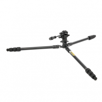 Video Tripods - 3 Legged Thing Punks Travis 2.0 & Airhed Trinity Zwart/Zwart TRAVISVIDEODARK2.0 - quick order from manufacturer