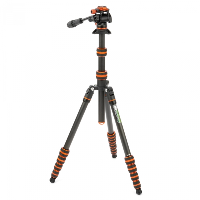 Photo Tripods - 3 Legged Thing Punks Brian 2.0 with Airhed Trinity Zwart/Oranje BRIANVIDEOLAVA2.0 - quick order from manufacturer