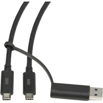 Кабели - OWC USB-C TO C & A WITH TETHERED USB-A ADAPTER 0.6 METER OWCTCCBLCA0.6M - быстрый заказ от производителя