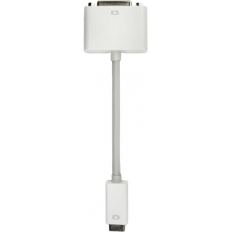 Кабели - OWC 8-INCH NEWERTECH MINI DVI TO DVI VIDEO ADAPTER. EXCEPTIONAL QUALITY. MATCHES APPLE WHITE NWTCBLMDVIDVI - быстрый за