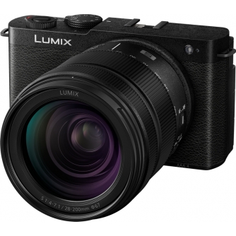 Mirrorless Cameras - PANASONIC LUMIX S9 JET BLACK 28-200 F/4.0-7.1 DC-S9HE-K - quick order from manufacturer