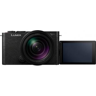 Mirrorless Cameras - PANASONIC LUMIX S9 JET BLACK 28-200 F/4.0-7.1 DC-S9HE-K - quick order from manufacturer