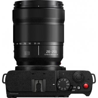 Mirrorless Cameras - PANASONIC LUMIX S9 JET BLACK 28-200 F/4.0-7.1 DC-S9HE-K - quick order from manufacturer