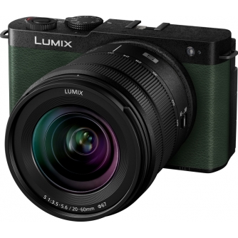 Mirrorless Cameras - PANASONIC LUMIX S9 DARK OLIVE 20-60 F/3.5-5.6 DC-S9KE-G - quick order from manufacturer