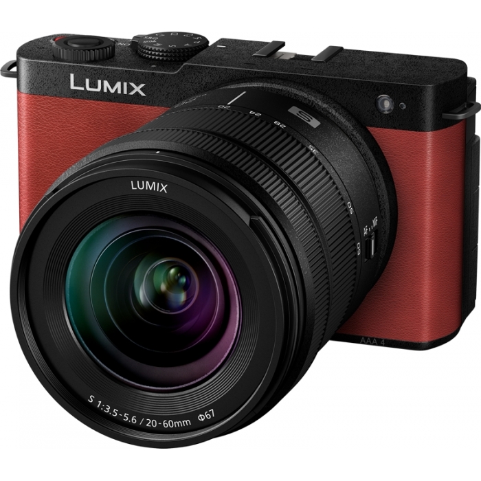 Беззеркальные камеры - PANASONIC LUMIX S9 CRIMSON RED 20-60 F/3.5-5.6 DC-S9KE-R - быстрый заказ от производителя