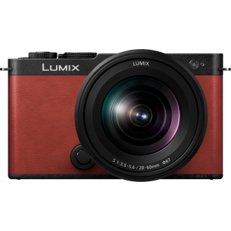 Mirrorless Cameras - PANASONIC LUMIX S9 CRIMSON RED 20-60 F/3.5-5.6 DC-S9KE-R - quick order from manufacturer