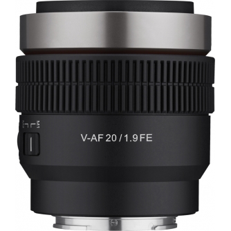 CINEMA Video Lenses - SAMYANG V-AF 20MM T1.9 SONY FE F1213506101 - quick order from manufacturer