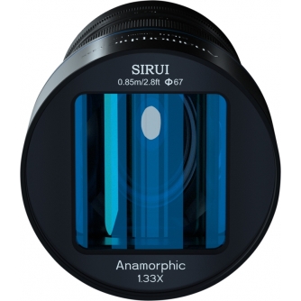 Mirrorless Lenses - SIRUI ANAMORPHIC LENS 1,33X 50MM MFT-MOUNT - quick order from manufacturer