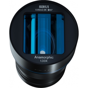 Mirrorless Lenses - SIRUI ANAMORPHIC LENS 1,33X 50MM MFT-MOUNT - quick order from manufacturer