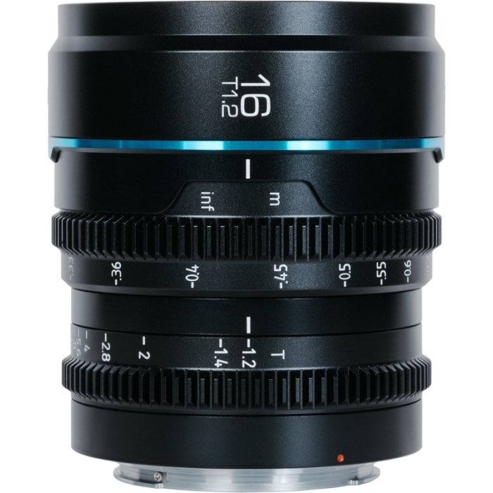 CINEMA objektīvi - SIRUI CINE LENS NIGHTWALKER S35 16MM T1.2 E-MOUNT BLACK MS16E-B - ātri pasūtīt no ražotāja