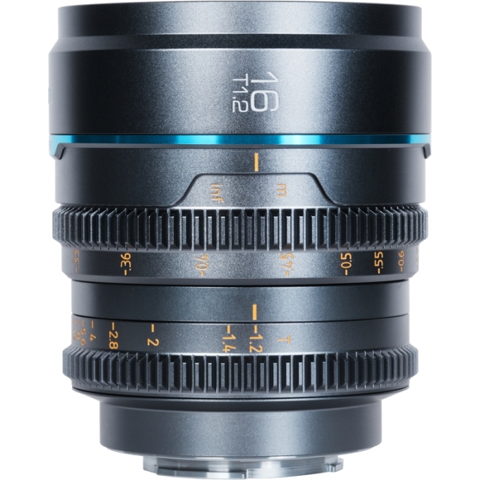 CINEMA objektīvi - SIRUI CINE LENS NIGHTWALKER S35 16MM T1.2 X-MOUNT METAL GREY MS16X-G - ātri pasūtīt no ražotāja