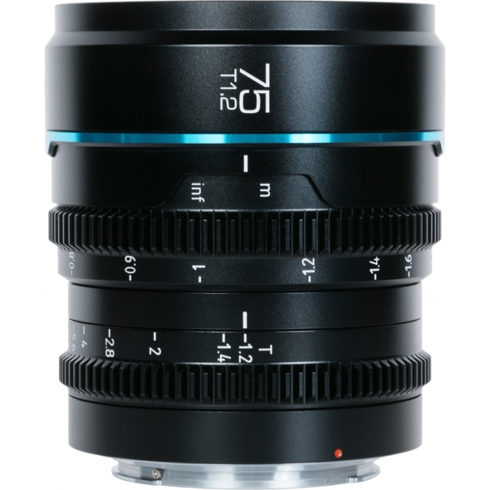 CINEMA objektīvi - SIRUI CINE LENS NIGHTWALKER S35 75MM T1.2 RF-MOUNT BLACK MS75R-B - ātri pasūtīt no ražotāja