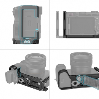 Kameru aizsargi - SMALLRIG 4569 L-BRACKET FOR SONY ALPHA 7C II / ALPHA 7CR 4569 - ātri pasūtīt no ražotāja