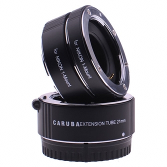 Macro Photography - Caruba Extension Tube set Nikon Chroom ETS NFC - quick order from manufacturer