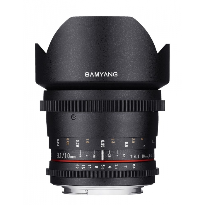 CINEMA Объективы - Samyang 10mm T3.1 ED AS NCS VDSLR Canon - быстрый заказ от производителя