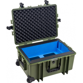 Kietas kelioninis dėklas - BW OUTDOOR CASES STARLINK TRANSPORT CASE (FOR TRANSPORT THE STARLINK SYSTEM) BRONZE GREEN 109057 - бы