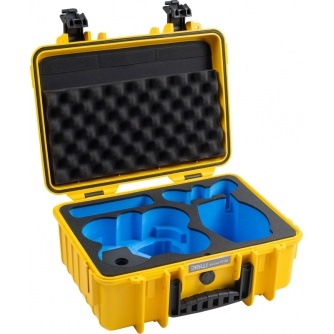 Cietie Koferi - BW OUTDOOR CASES TYPE 4000 FOR DJI AVATA2 - YELLOW 109646 - ātri pasūtīt no ražotāja