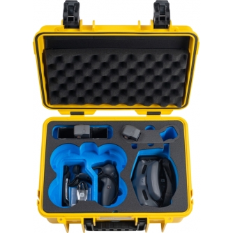 Koferi - BW OUTDOOR CASES TYPE 4000 FOR DJI AVATA2 - YELLOW 109646 - ātri pasūtīt no ražotāja