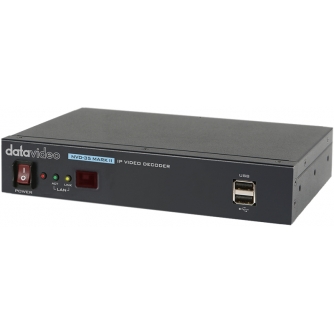 Streaming, Podcast, Broadcast - DATAVIDEO NVD-35MKII H.264/SRT STREAM DECODER WITH HDMI OUTPUT NVD-35MKII - quick order from manufacturer