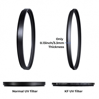 UV фильтры - K&F Concept Nano-C HMC UV filter - 52 mm - быстрый заказ от производителя