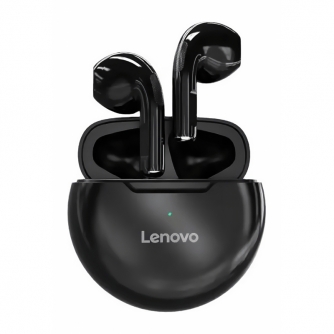 Наушники - Lenovo HT38 wireless headphones - black - быстрый заказ от производителя