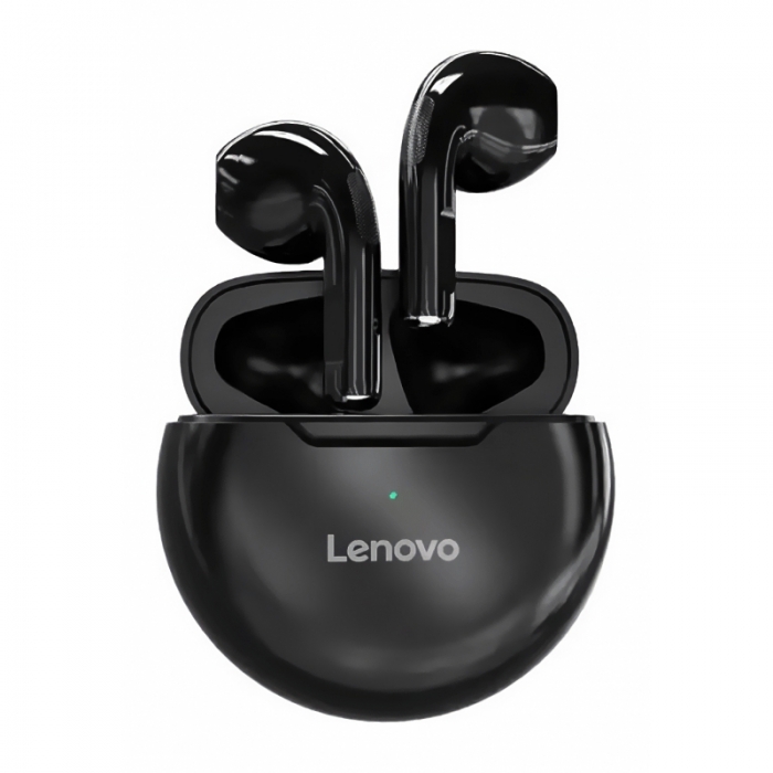 Headphones - Lenovo HT38 wireless headphones - black - quick order from manufacturer