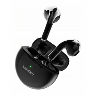 Headphones - Lenovo HT38 wireless headphones - black - quick order from manufacturer