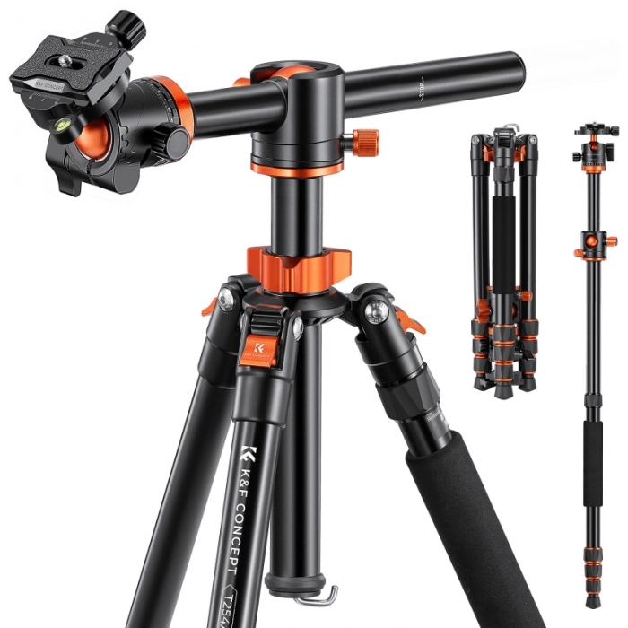 Foto statīvi - K&F Concept T254A4 tripod with BH-28L ball head - ātri pasūtīt no ražotāja