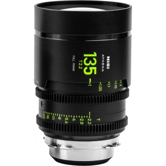 CINEMA Video Lenses - NISI CINE LENS ATHENA PRIME 135MM T2.2 PL-MOUNT 135MM T2.2 PL - quick order from manufacturer