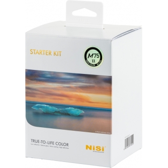 Square and Rectangular Filters - NISI SQUARE FILTER M75 II STARTER KIT M75 II STARTER KIT - quick order from manufacturer