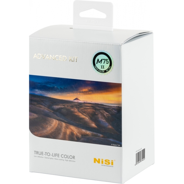 Square and Rectangular Filters - NISI SQUARE FILTER M75 II ADVANCED KIT M75 II ADVANCED KIT - quick order from manufacturer